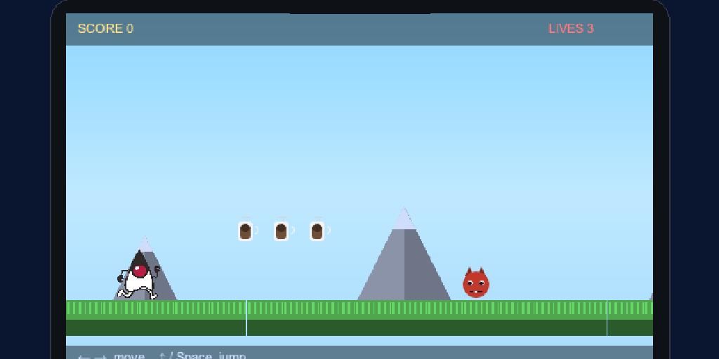 Game Builder Tutorial 1: Build a 2D Platformer — Duke's Coffee Run